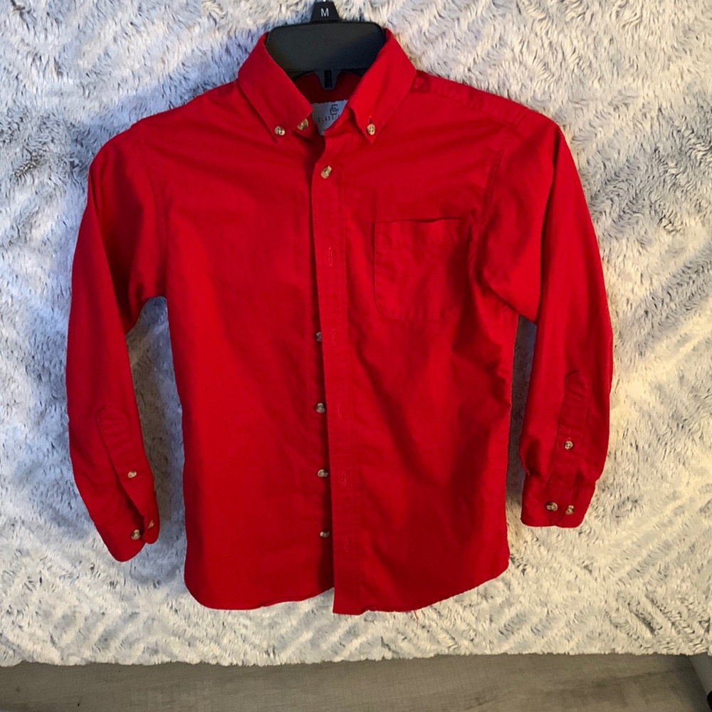 Boys dress shirt with pocket